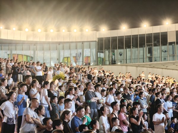 炒股配资炒股 第二现场燃爆“苏超之夜”！泰州城乡同“屏”掀起球迷观赛热情